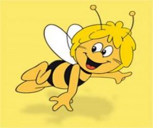 Puzzle Μάγια η μέλισσα που φέρουν τη χαρά